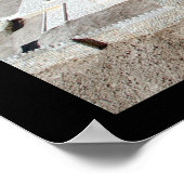 2e Beis HaMikdash (Heilige Temple in Yerusalem) Poster (Hoek)