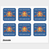 2E BN 14E INFANTERIE 10E BERG STICKERS (Vel)