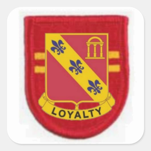 2E BN 319E ARTILLERIE DE CHAMP FLASH/DUI STICKERS (Devant)