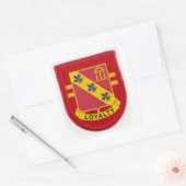 2E BN 319E ARTILLERIE DE CHAMP FLASH/DUI STICKERS (Enveloppe)