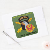 2E BN 320E VELDARTILLERIE 101E ABN STICKERS (Envelop)