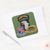 2E BN 327E INFANTERIE 101E STICKERS AIRBORNE (Enveloppe)