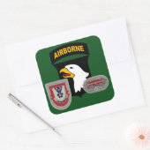 2E BN 503D INFANTERIE 101E STICKERS AÉROBORNES (Enveloppe)