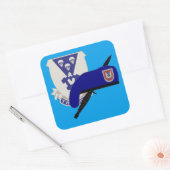 2E BN 503D INFANTERIE 101E STICKERS AÉROBORNES (Enveloppe)