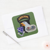 2E BN 506E INFANTERIE 101E STICKERS AÉROBORNES (Enveloppe)