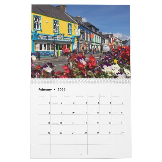 2e calendrier irlandais 2021 (Feb 2026)