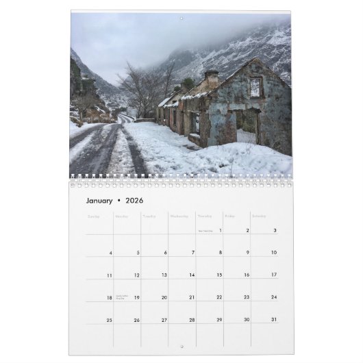 2e calendrier irlandais 2021 (Jan 2026)