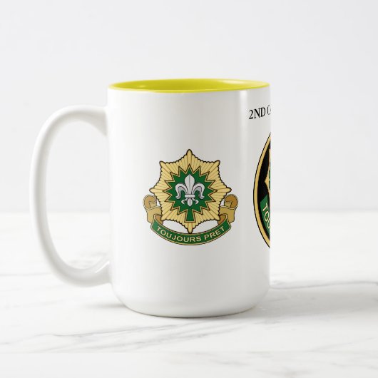 2E CAVALRY MUG  (Gauche)