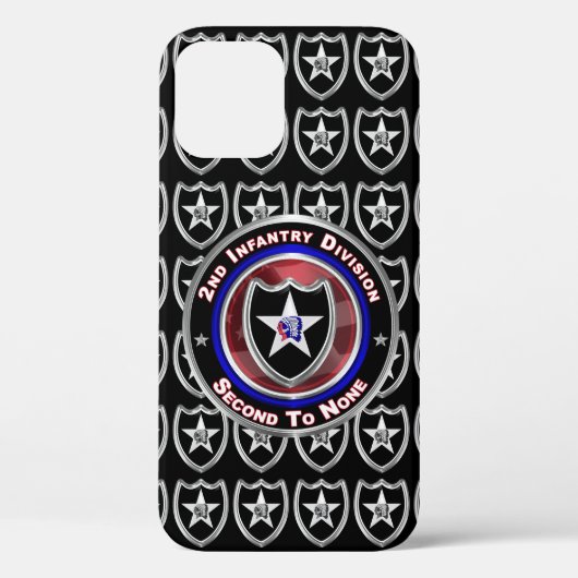 2e deelgebied infanterie "op nul gesteld" Case-Mate iPhone case (Achterkant)