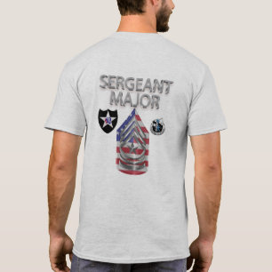2e divisie infanterie sergeant-majoor t-shirt