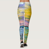 2e editie Beachy Sunset Leggings (Achterkant)