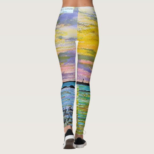 2e editie Beachy Sunset Leggings (Achterkant)