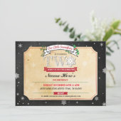 2e fête d'anniversaire 2 Deux Invitation de glace (Debout devant)