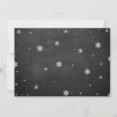 2e fête d'anniversaire 2 Deux Invitation de glace (Dos)