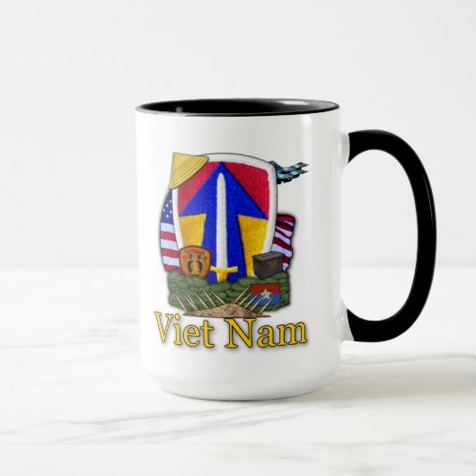 2e force de campagne vietnam vétérans tasse mug (Droite)