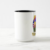 2e force de campagne vietnam vétérans tasse mug (Centre)
