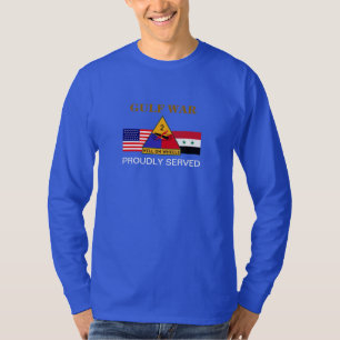 2E GARMORED DIVISION GULF WAR LONG SLEEVE T SHIRT