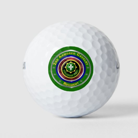 2e Gepantserde Cavalerie Regiment Golfballen (Voorkant)