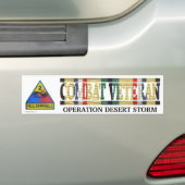 2e gepantserde divisie SWA Combat Veteran Sticker (Op auto)