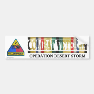 2e gepantserde divisie SWA Combat Veteran Sticker
