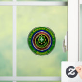 2e gepantserde valerie raamsticker (Huis)