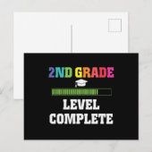 2e graad Complete Kind Terug naar schoolgamer Briefkaart (Voorkant / Achterkant)