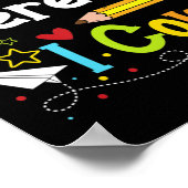 2e graad hier kom ik leraar terug naar school jong poster (Hoek)