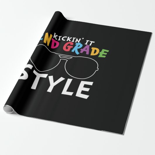 2e graad leraar 2e graad cadeaupapier (Uitgerold)