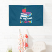 2e graad leraar bereid voor 2e graad spandoek (Insitu)