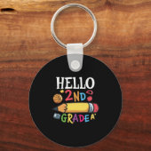 2e graad leraar Hallo 2e graad Sleutelhanger (Voorkant)