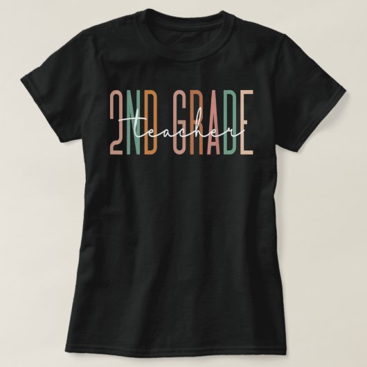 2e graad leraar tweede graad leraar team 2e gr t-shirt (Design voorkant)