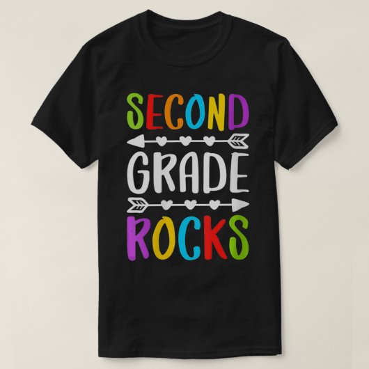 2e graad terug naar Schoo T-shirt (Design voorkant)