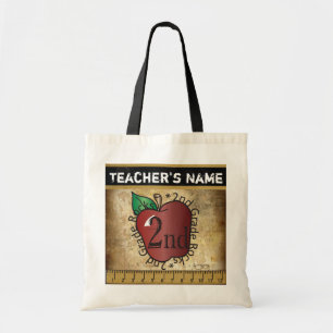 2e grade Rocks gestileerd 🍎 leraar Tote Bag