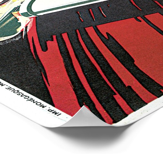 2e Grote Prijs van Monaco Poster (Hoek)