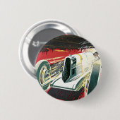 2e Grote Prijs van Monaco Ronde Button 5,7 Cm (Voorkant /achterkant)