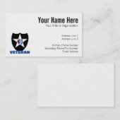 2e ID Veteran Visitekaartje (Voorkant / Achterkant)