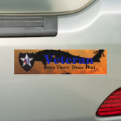 2e INF DIV ID infanterieveteranen Bumpersticker (Op auto)