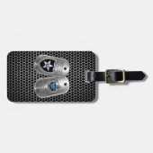 2e infanteriedivisie bagagelabel (Voorkant horizontaal)