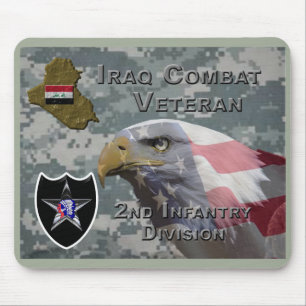 2e Infanteriedivisie Irak Combat Veteraan Muismat