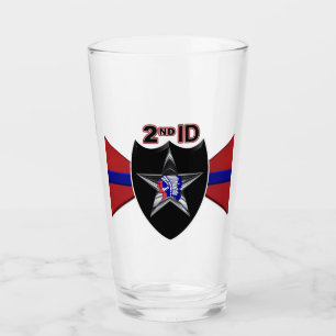 2e Infanteriedivisie Speciaal Ontwerp Glazen Kopje