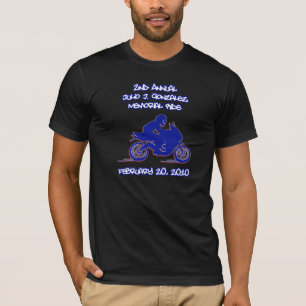 2e jaarlijkse Julio J. Gonzalez Memorial Ride Logo T-shirt