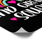 2e klas leraar vlinderboog poster (Hoek)