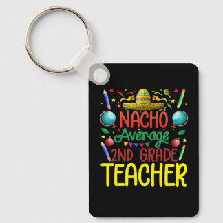 2e klas nacho gemiddelde tweedegraads docent Cinco Sleutelhanger