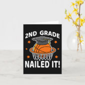2e klas nailed it basketbalspeler Afstuderen B Kaart (Gele Bloem)