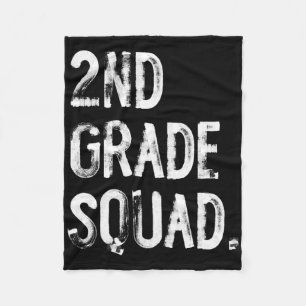 2e klas squad terug naar school leerling leraar fleece deken
