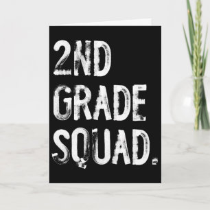 2e klas squad terug naar school leerling leraar kaart