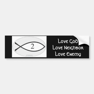 2e komst bumpersticker