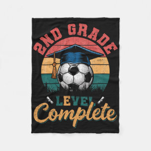 2e leerjaar Compleet Voetbal Jongen Meisje Laatste Fleece Deken