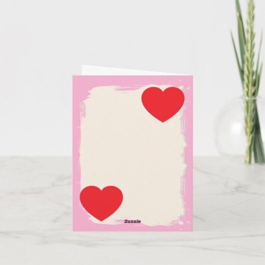 2e mariage anniversaire carte coton un (Dos)