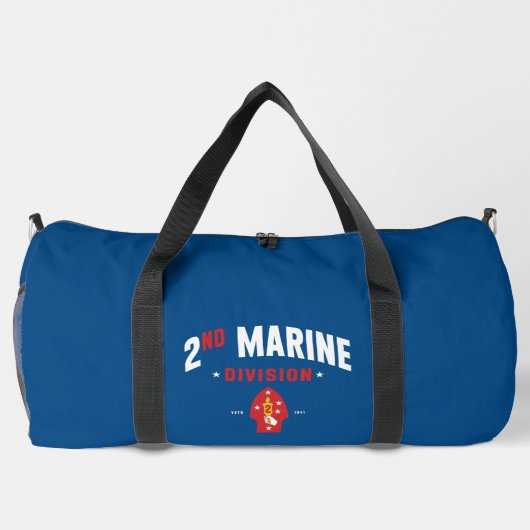 2e Marine Divisie "De Stille Tweede" Custom Plunjezak (Achterkant)